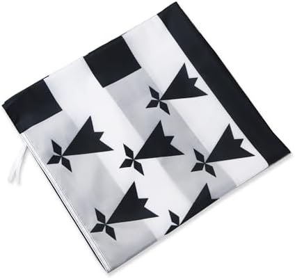 Drapeau Bretagne Gwenn-ha-du 150x90 cm polyester
